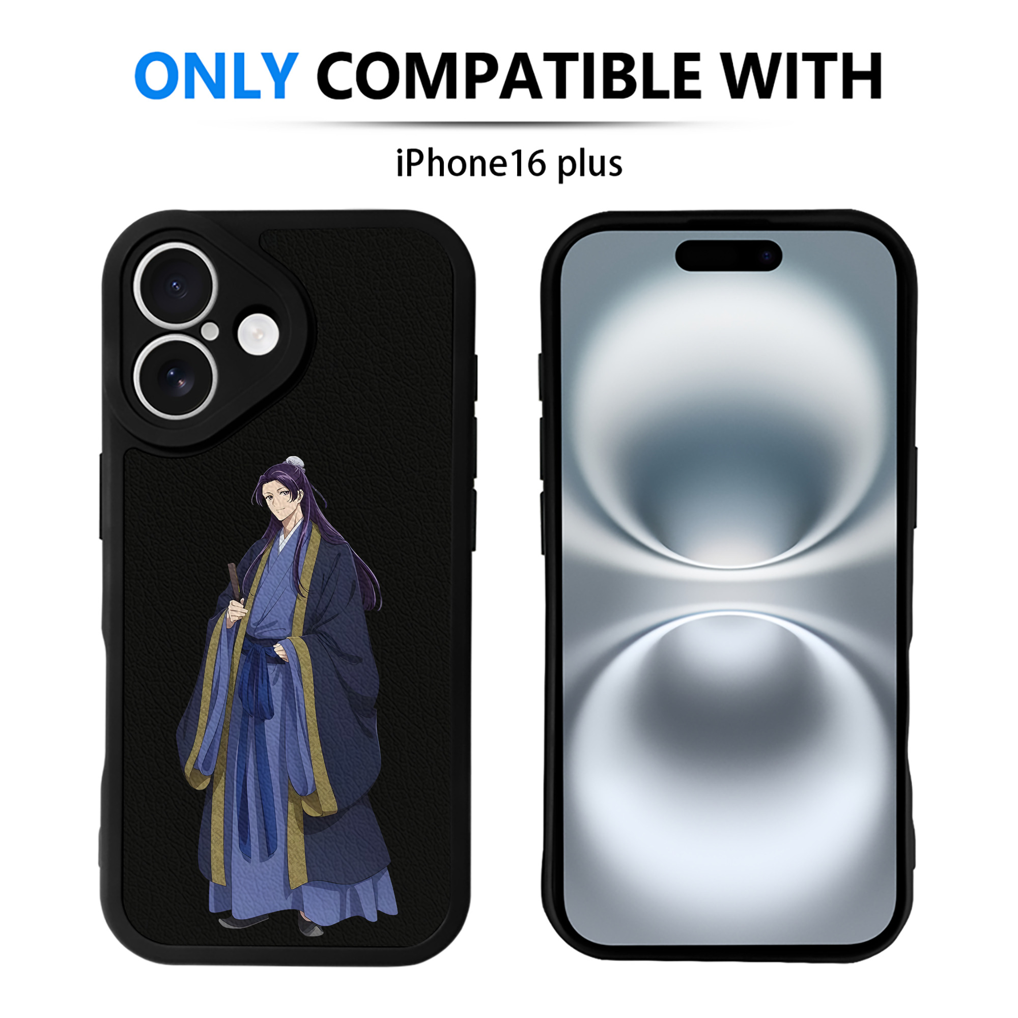 薬屋のひとりごと The Apothecary Diaries 【iPhone 16シリーズ対応】シリコンスマホケース（レザー調） 材質：シリコン